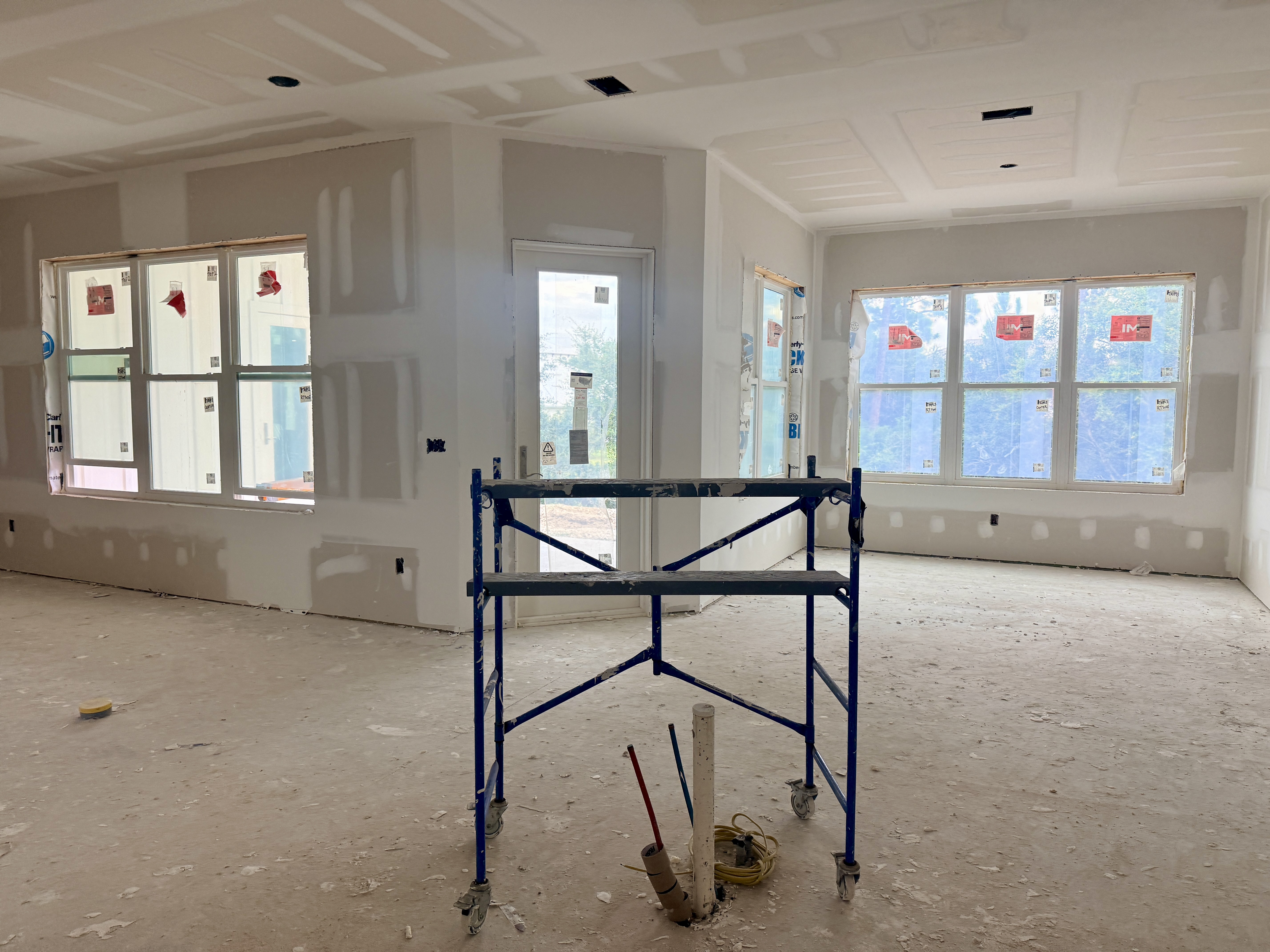 Sheetrock July 167 Ono Island New Construction